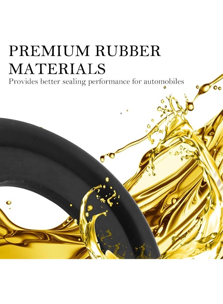 10PCS النفط تصريف المكونات طوق استبدال，النفط تصريف المكونات غسالة تخفيض تسرب النفط،بأمان النفط المكونات طوق ملحقات السيارات لمعظم السيارات - Image 3